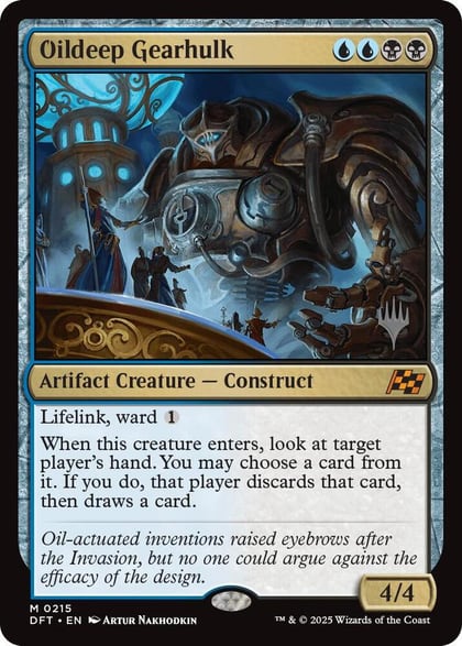 Oildeep Gearhulk, Promo Pack: Aetherdrift 215