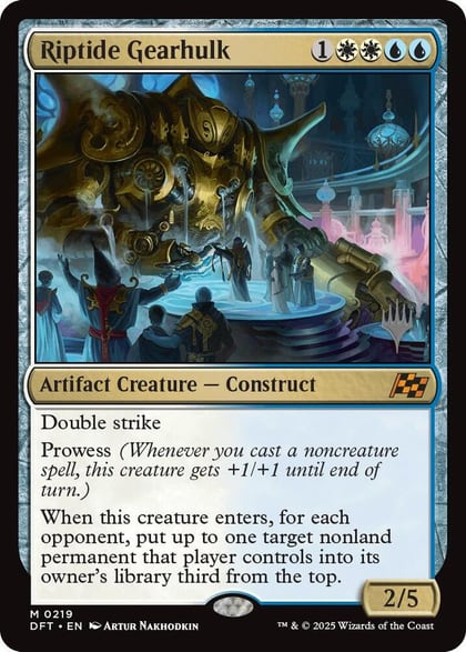 Riptide Gearhulk, Promo Pack: Aetherdrift 219