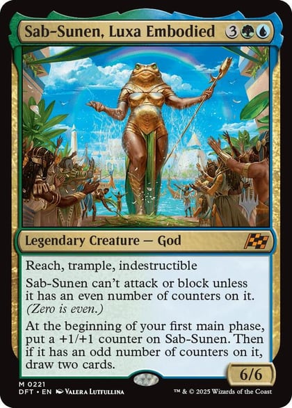 Sab-Sunen, Luxa Embodied, Promo Pack: Aetherdrift 221