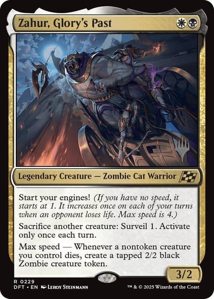 Zahur, Glory's Past, Promo Pack: Aetherdrift 229