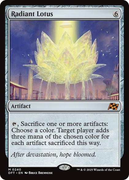 Radiant Lotus, Promo Pack: Aetherdrift 240