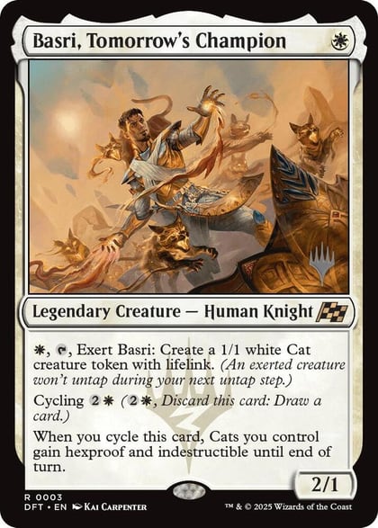 Basri, Tomorrow's Champion, Promo Pack: Aetherdrift 3