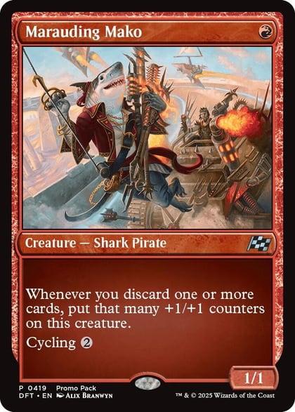 Marauding Mako, Promo Pack: Aetherdrift 419