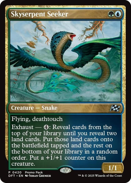 Skyserpent Seeker, Promo Pack: Aetherdrift 420