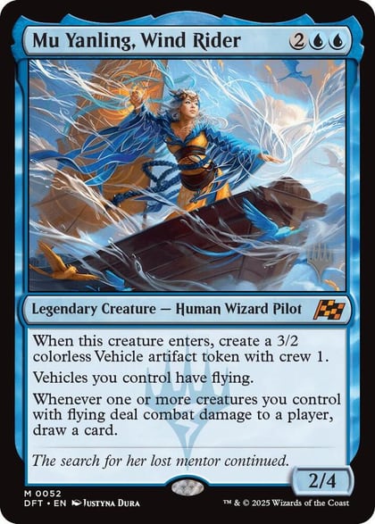 Mu Yanling, Wind Rider, Promo Pack: Aetherdrift 52