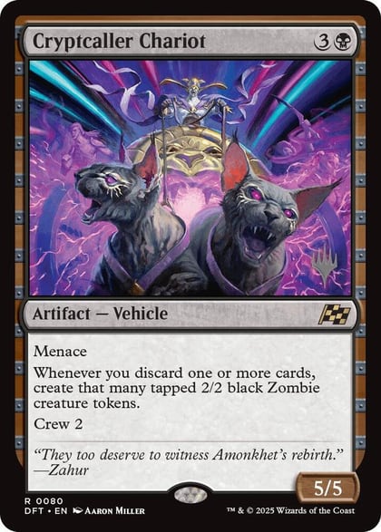 Cryptcaller Chariot, Promo Pack: Aetherdrift 80
