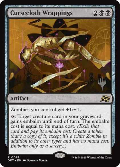 Cursecloth Wrappings, Promo Pack: Aetherdrift 81