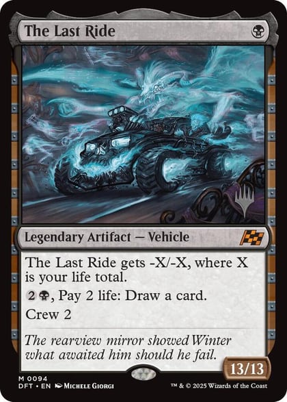 The Last Ride, Promo Pack: Aetherdrift 94