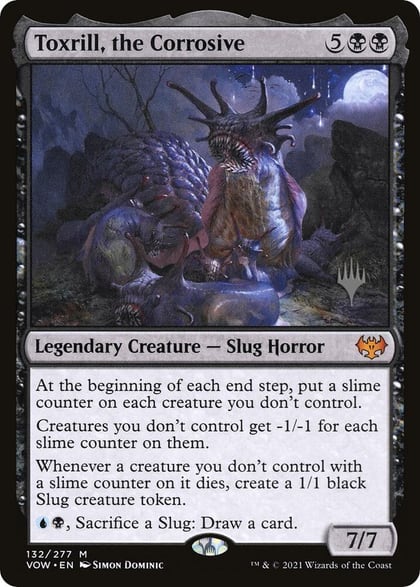 Toxrill, the Corrosive, Promo Pack: Dominaria United 132