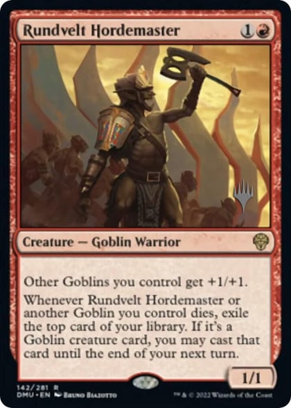 Rundvelt Hordemaster, Promo Pack: Dominaria United 142