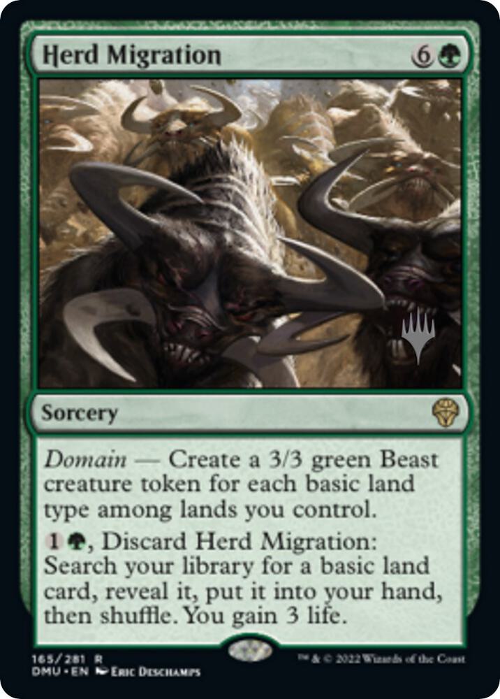 Herd Migration, Promo Pack: Dominaria United 165