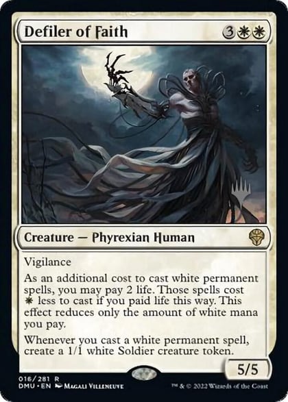 Defiler of Faith, Promo Pack: Dominaria United 16