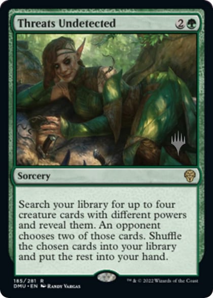 Threats Undetected, Promo Pack: Dominaria United 185