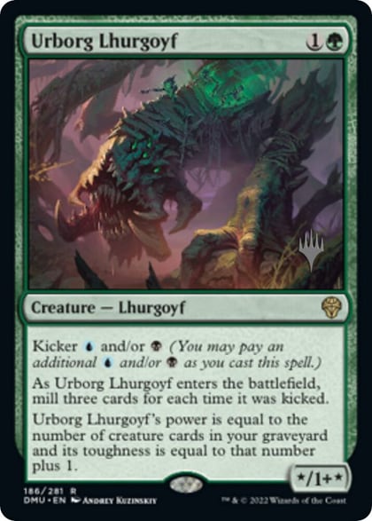 Urborg Lhurgoyf, Promo Pack: Dominaria United 186