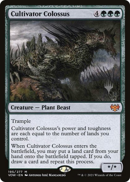 Cultivator Colossus, Promo Pack: Dominaria United 195