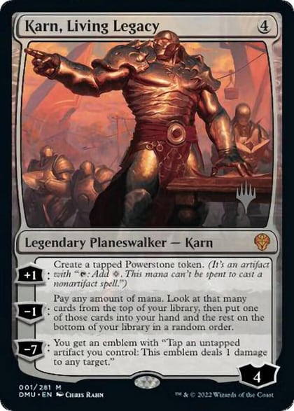 Karn, Living Legacy, Promo Pack: Dominaria United 1