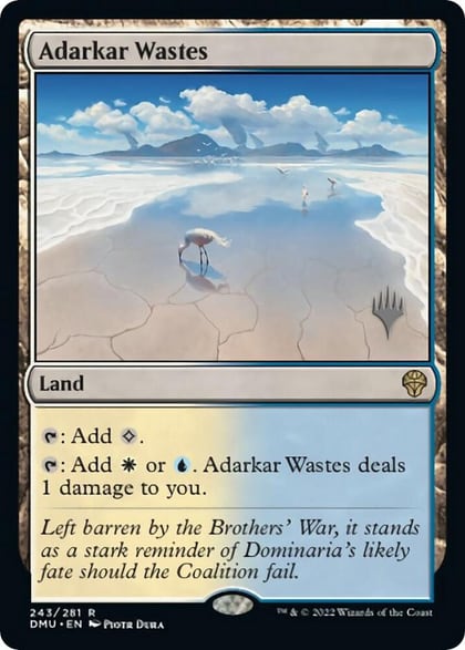Adarkar Wastes, Promo Pack: Dominaria United 243