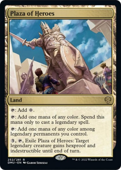 Plaza of Heroes, Promo Pack: Dominaria United 252