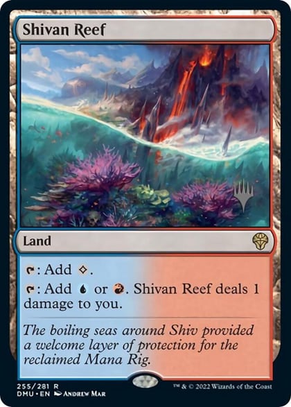 Shivan Reef, Promo Pack: Dominaria United 255