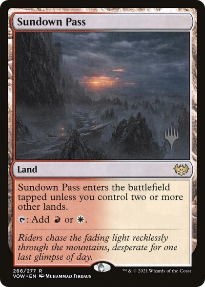 Sundown Pass, Promo Pack: Dominaria United 266