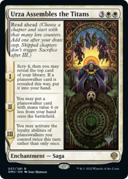 Urza Assembles the Titans, Promo Pack: Dominaria United 37