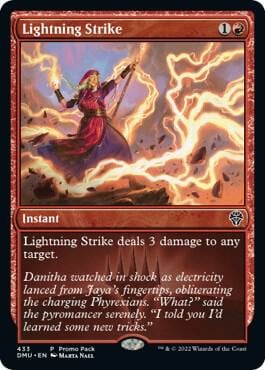 Lightning Strike, Promo Pack: Dominaria United 433