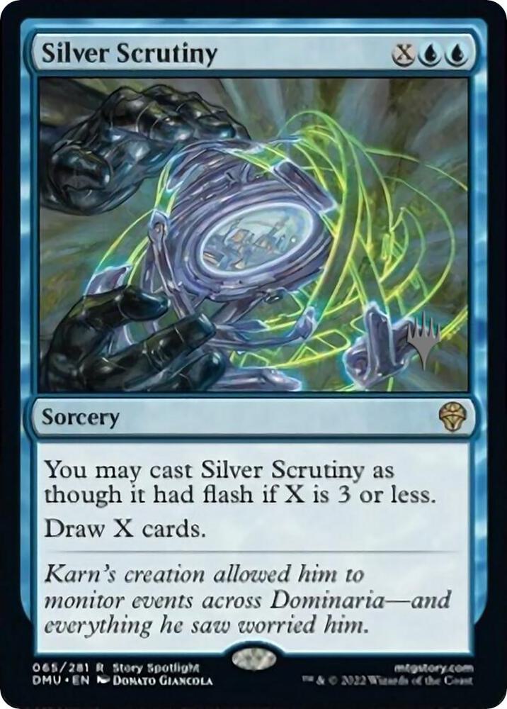 Silver Scrutiny, Promo Pack: Dominaria United 65