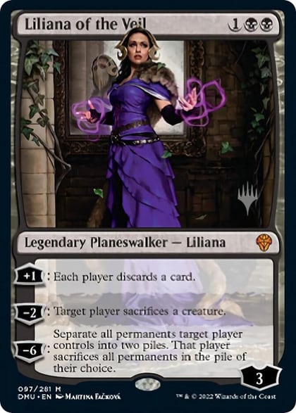 Liliana of the Veil, Promo Pack: Dominaria United 97