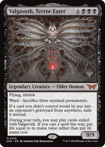 Valgavoth, Terror Eater, Promo Pack: Duskmourn: House of Horror 120