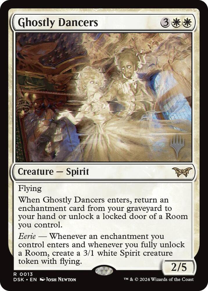 Ghostly Dancers, Promo Pack: Duskmourn: House of Horror 13