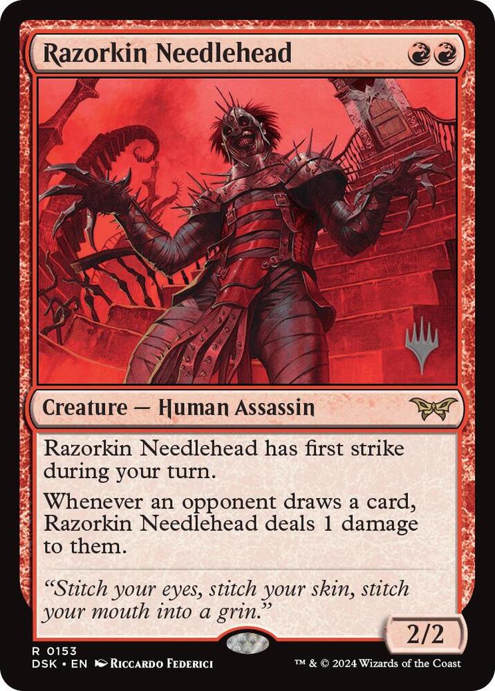 Razorkin Needlehead, Promo Pack: Duskmourn: House of Horror 153