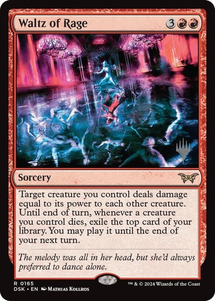 Waltz of Rage, Promo Pack: Duskmourn: House of Horror 165
