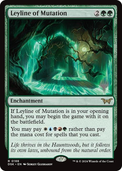 Leyline of Mutation, Promo Pack: Duskmourn: House of Horror 188