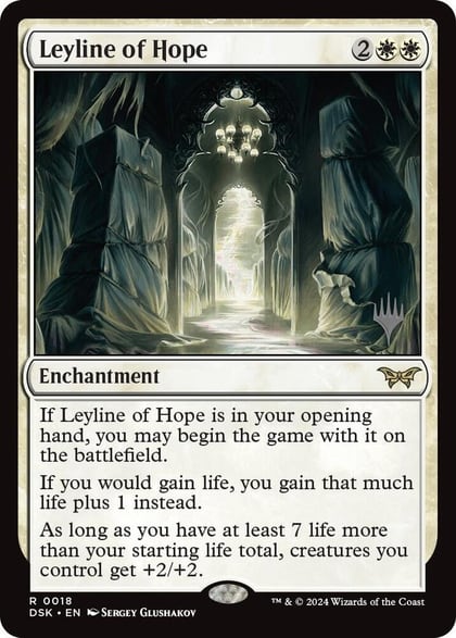 Leyline of Hope, Promo Pack: Duskmourn: House of Horror 18