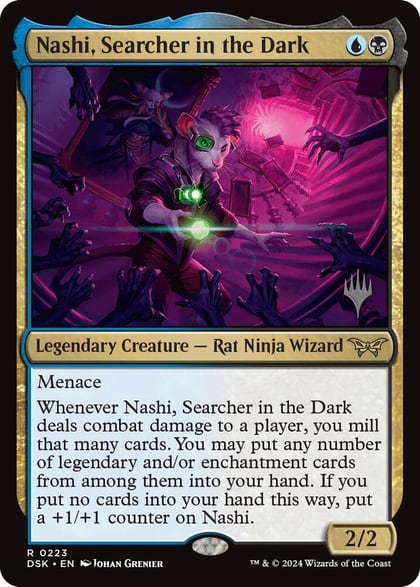 Nashi, Searcher in the Dark, Promo Pack: Duskmourn: House of Horror 223