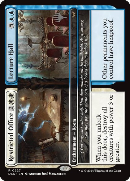 Restricted Office // Lecture Hall, Promo Pack: Duskmourn: House of Horror 227