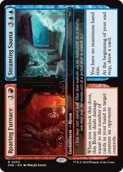 Roaring Furnace // Steaming Sauna, Promo Pack: Duskmourn: House of Horror 230