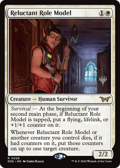 Reluctant Role Model, Promo Pack: Duskmourn: House of Horror 26