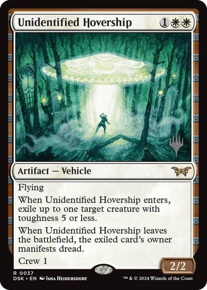 Unidentified Hovership, Promo Pack: Duskmourn: House of Horror 37