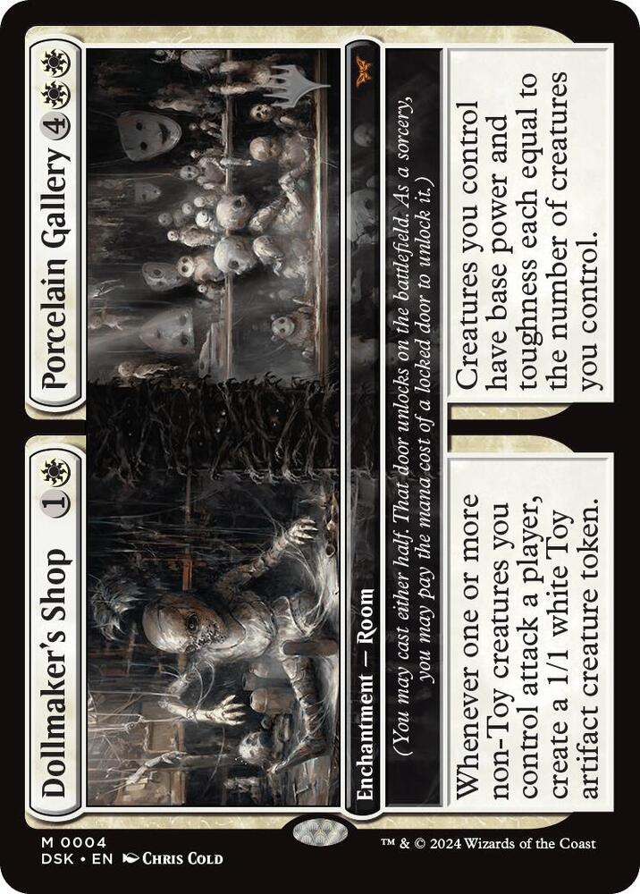 Dollmaker's Shop // Porcelain Gallery, Promo Pack: Duskmourn: House of Horror 4