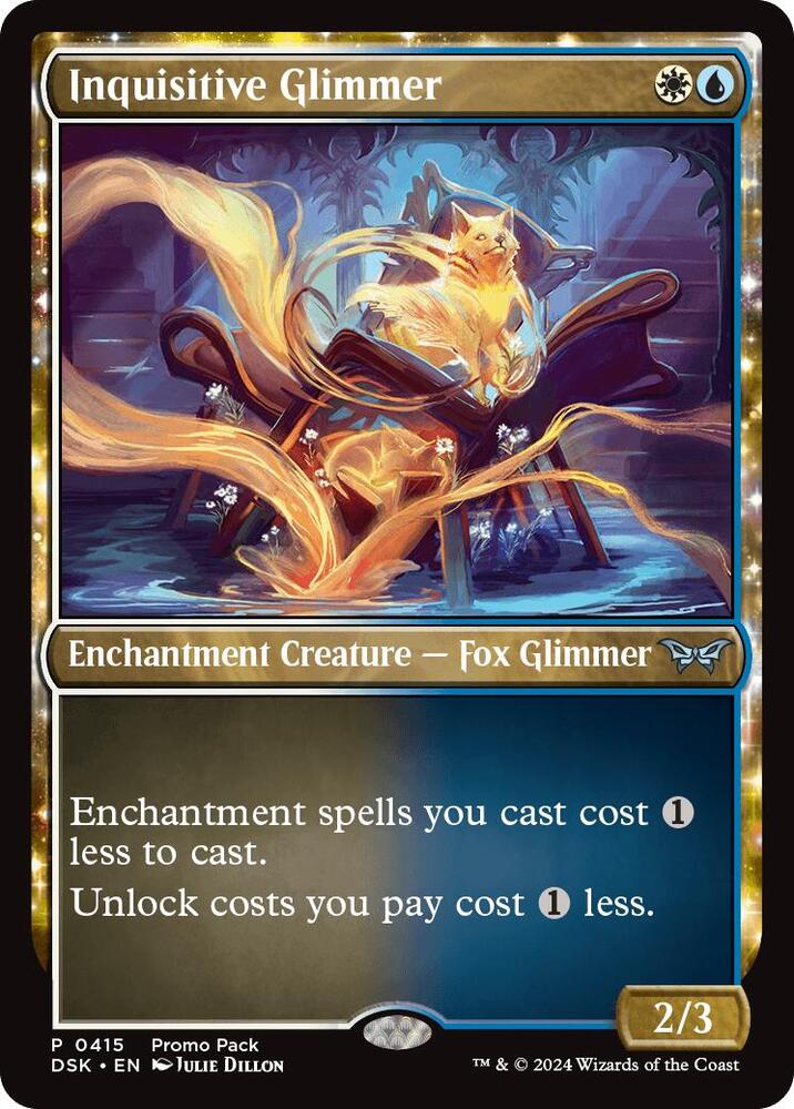 Inquisitive Glimmer, Promo Pack: Duskmourn: House of Horror 415