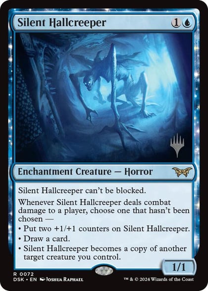 Silent Hallcreeper, Promo Pack: Duskmourn: House of Horror 72