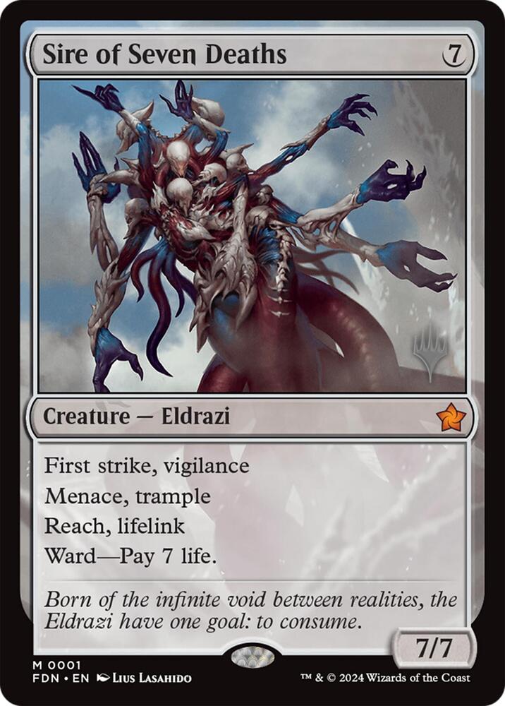 Sire of Seven Deaths, Promo Pack: Lorwyn Eclipsed 1