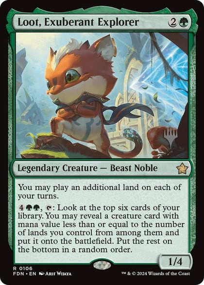 Loot, Exuberant Explorer, Promo Pack: Lorwyn Eclipsed 106