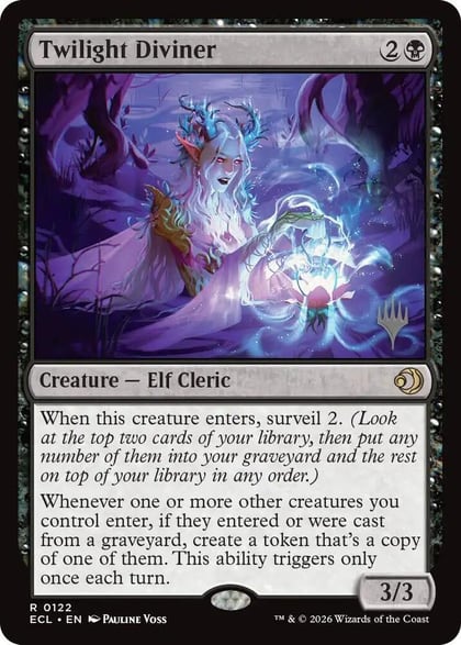 Twilight Diviner, Promo Pack: Lorwyn Eclipsed 122