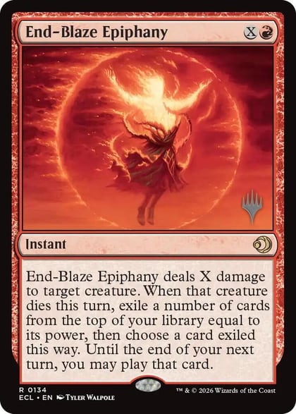 End-Blaze Epiphany, Promo Pack: Lorwyn Eclipsed 134