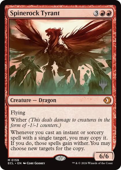 Spinerock Tyrant, Promo Pack: Lorwyn Eclipsed 159