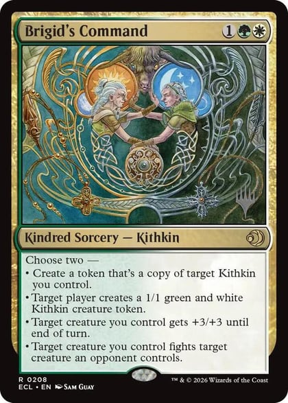 Brigid's Command, Promo Pack: Lorwyn Eclipsed 208