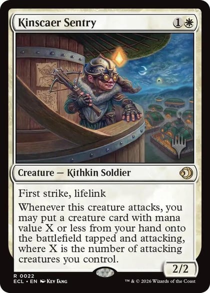 Kinscaer Sentry, Promo Pack: Lorwyn Eclipsed 22