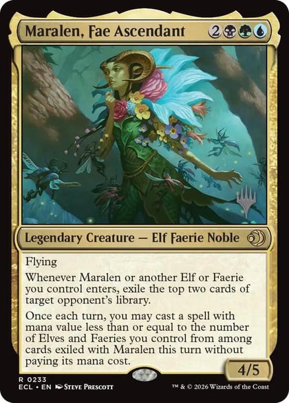 Maralen, Fae Ascendant, Promo Pack: Lorwyn Eclipsed 233